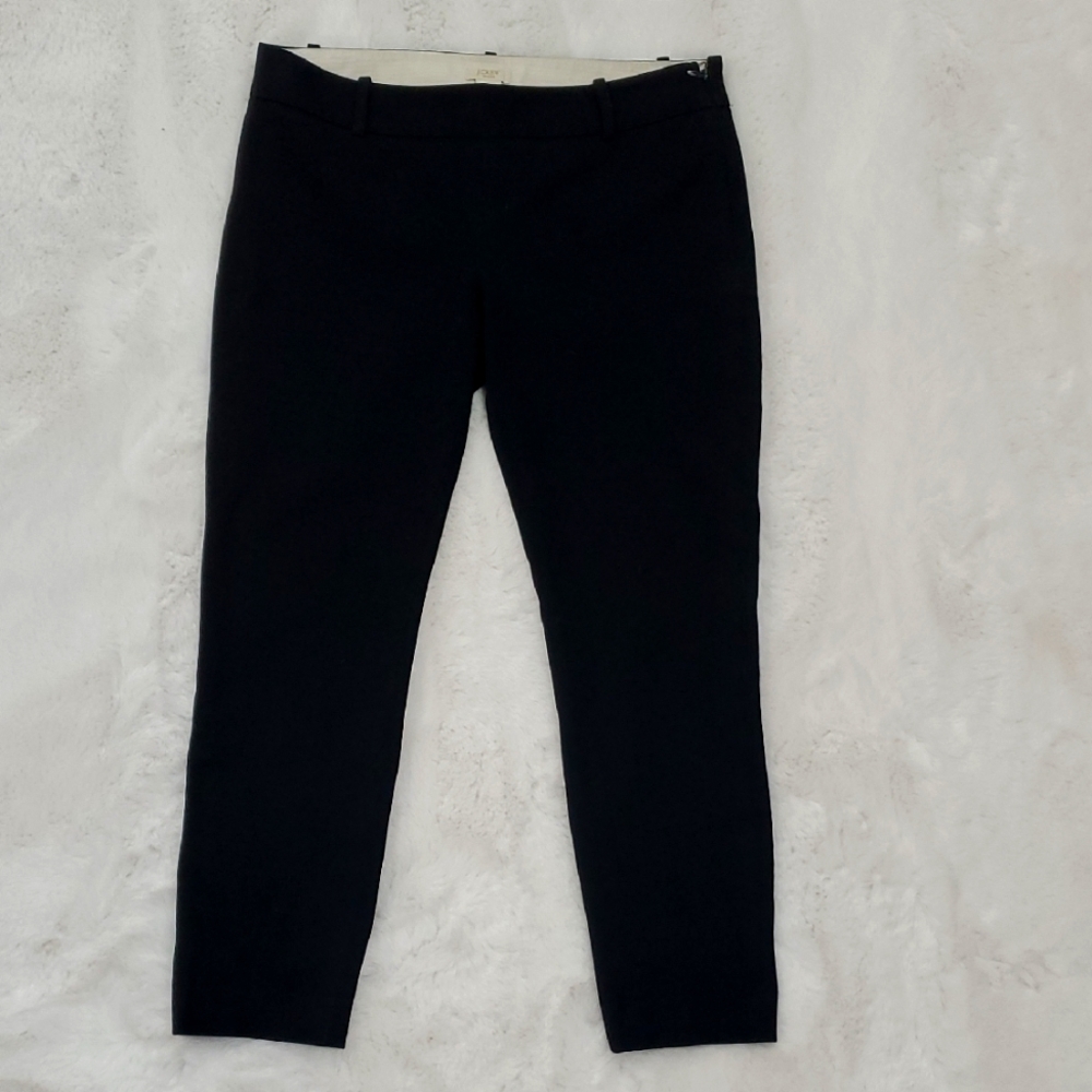 J. Crew Classic Black Pants City Fit Size 2